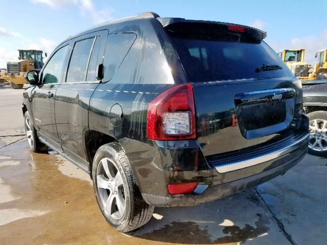 1C4NJCEA3GD754888 - 2016 JEEP COMPASS LA 黑色 照片 3