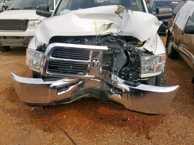 3C6UD5CLXCG324475 - 2012 DODGE RAM 2500 S WHITE photo 7