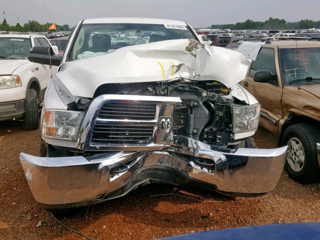 3C6UD5CLXCG324475 - 2012 DODGE RAM 2500 S WHITE photo 9