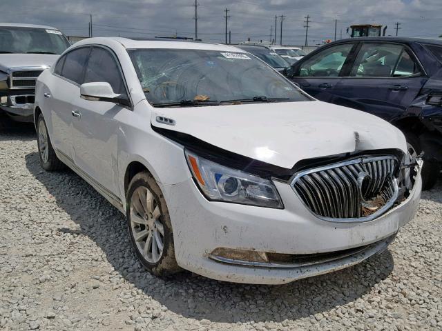 1G4GB5G34GF124541 - 2016 BUICK LACROSSE WHITE photo 1