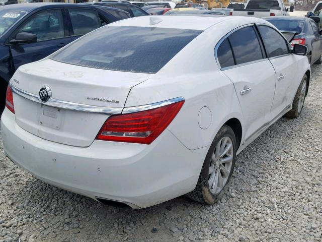 1G4GB5G34GF124541 - 2016 BUICK LACROSSE WHITE photo 4