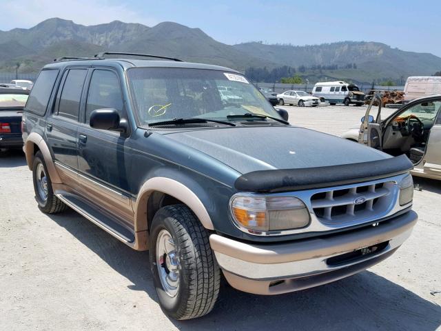 1FMDU34X3TUA78019 - 1996 FORD EXPLORER GREEN photo 1