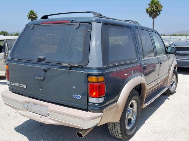 1FMDU34X3TUA78019 - 1996 FORD EXPLORER GREEN photo 4