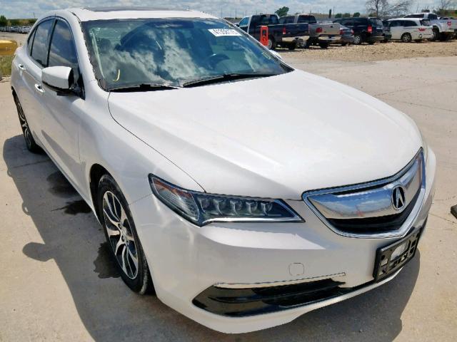 19UUB1F59GA013825 - 2016 ACURA TLX TECH WHITE photo 1