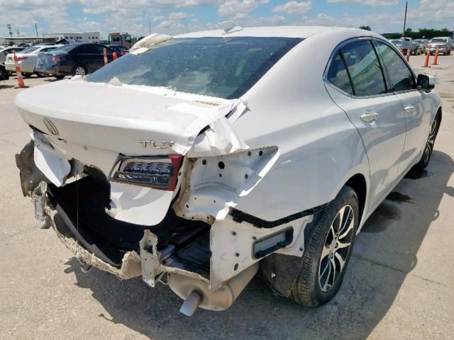 19UUB1F59GA013825 - 2016 ACURA TLX TECH WHITE photo 4