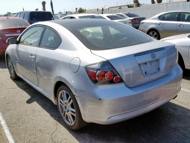 JTKDE167580238119 - 2008 TOYOTA SCION TC ვერცხლისფერი ფოტო 3