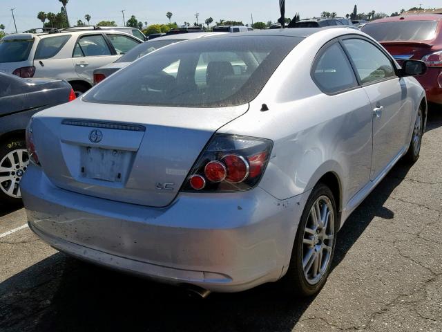JTKDE167580238119 - 2008 TOYOTA SCION TC ვერცხლისფერი ფოტო 4