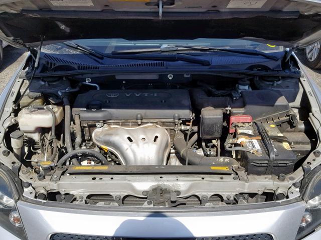JTKDE167580238119 - 2008 TOYOTA SCION TC ვერცხლისფერი ფოტო 7