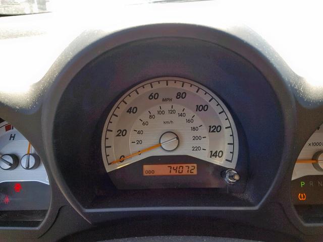 JTKDE167580238119 - 2008 TOYOTA SCION TC ვერცხლისფერი ფოტო 8