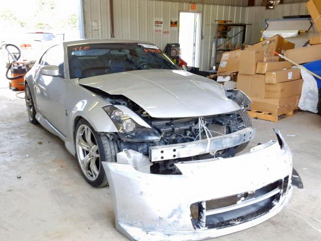 JN1AZ34D44T153173 - 2004 NISSAN 350Z COUPE GRAY photo 1