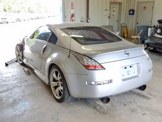 JN1AZ34D44T153173 - 2004 NISSAN 350Z COUPE GRAY photo 3