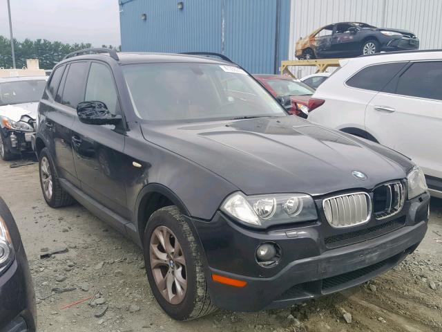 WBXPC9C40AWJ38003 - 2010 BMW X3 XDRIVE3 BLACK photo 1