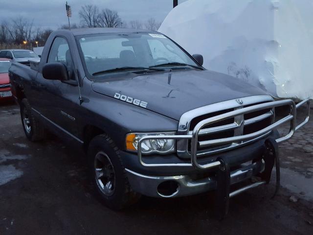 1D7HA16KX3J660209 - 2003 DODGE RAM 1500 S GRAY photo 1