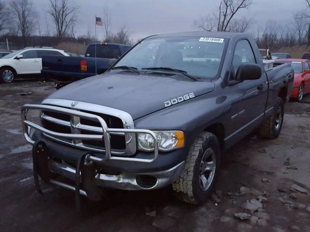 1D7HA16KX3J660209 - 2003 DODGE RAM 1500 S GRAY photo 2