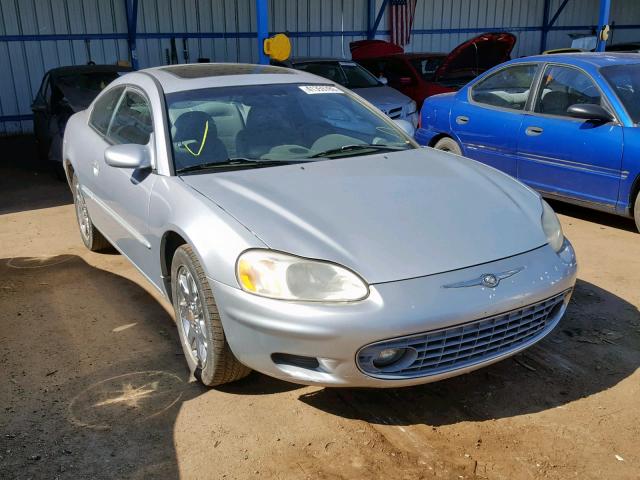 4C3AG52H32E052330 - 2002 CHRYSLER SEBRING LX SILVER photo 1