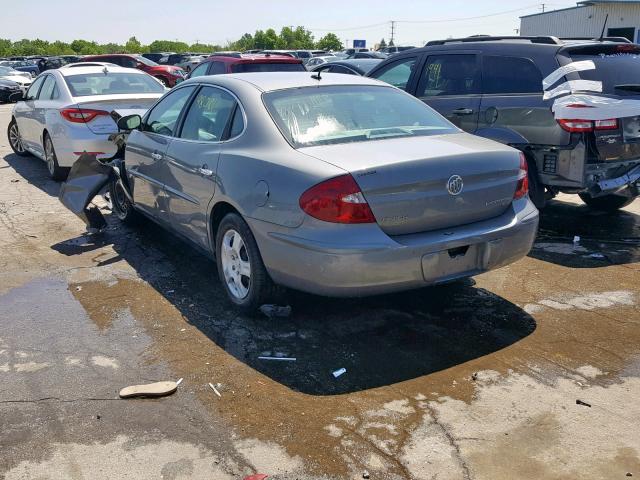 2G4WC582X71194325 - 2007 BUICK LACROSSE C SILVER photo 3