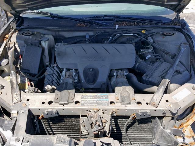 2G4WC582X71194325 - 2007 BUICK LACROSSE C SILVER photo 7