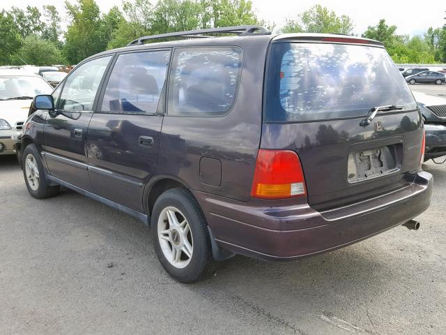 JHMRA1862VC000377 - 1997 HONDA ODYSSEY BA PURPLE photo 3