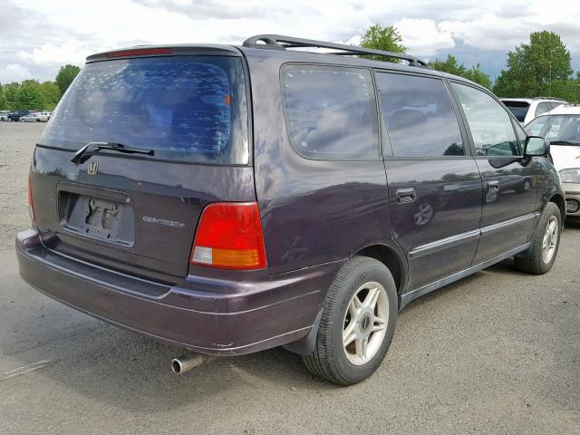 JHMRA1862VC000377 - 1997 HONDA ODYSSEY BA PURPLE photo 4