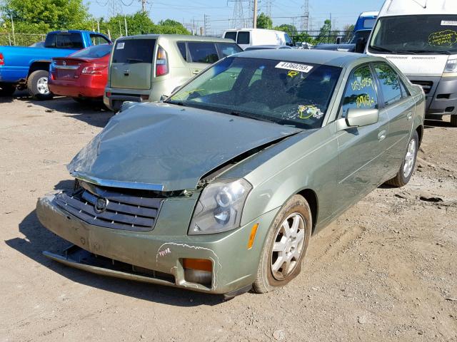 1G6DP567450138410 - 2005 CADILLAC CTS HI FEA GREEN photo 2