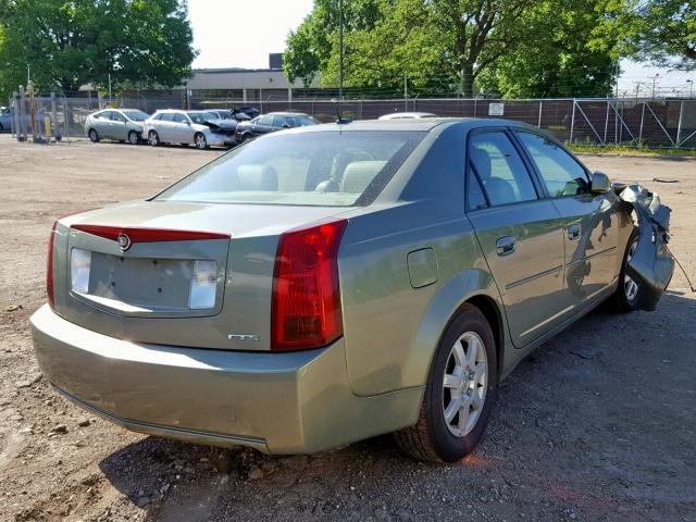 1G6DP567450138410 - 2005 CADILLAC CTS HI FEA GREEN photo 4