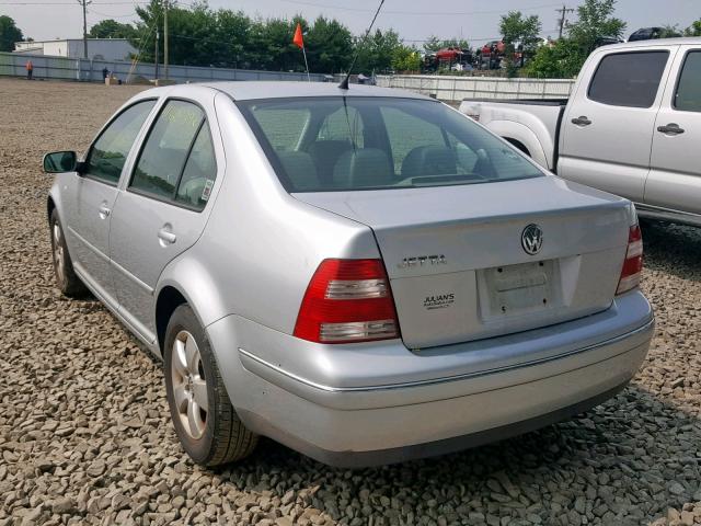 3VWSK69M24M055741 - 2004 VOLKSWAGEN JETTA GLS SILVER photo 3