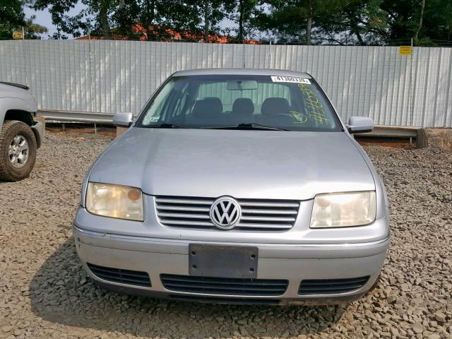 3VWSK69M24M055741 - 2004 VOLKSWAGEN JETTA GLS SILVER photo 9