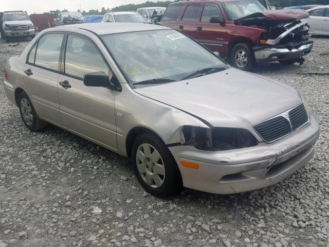 JA3AJ26E42U077335 - 2002 MITSUBISHI LANCER ES SILVER photo 1