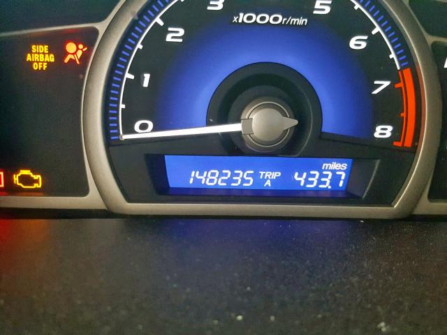 2HGFA1F69BH507861 - 2011 HONDA CIVIC LX-S Boz foto 8