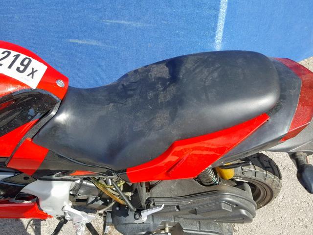 LD6PCK0B4JL100281 - 2018 ZHEJ MOTORCYCLE RED photo 6