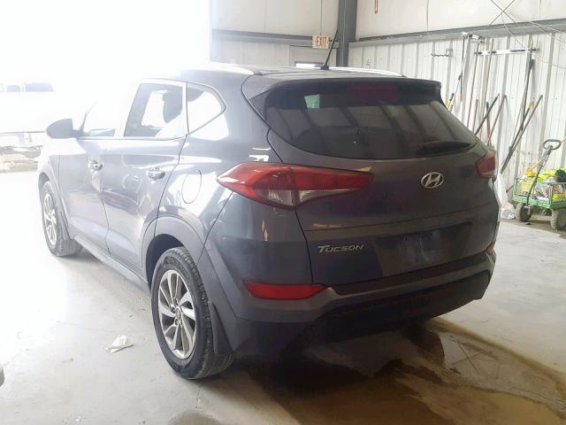 KM8J33A43GU182631 - 2016 HYUNDAI TUCSON LIM GRAY photo 3