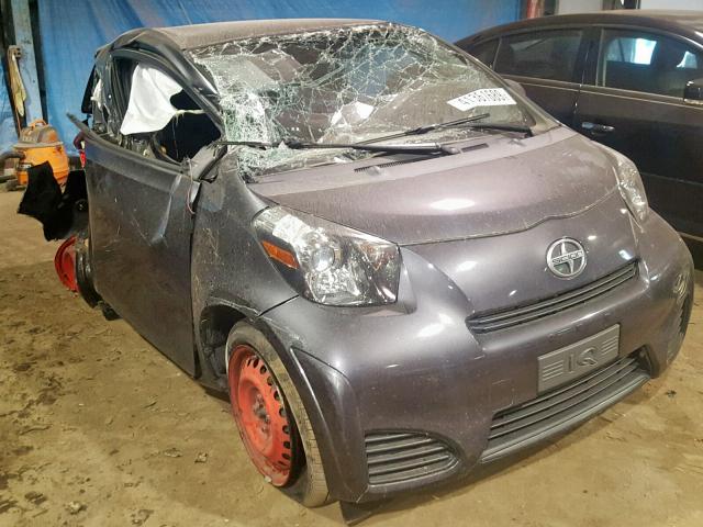 JTNJJXB05CJ017572 - 2012 TOYOTA SCION IQ GRAY photo 1