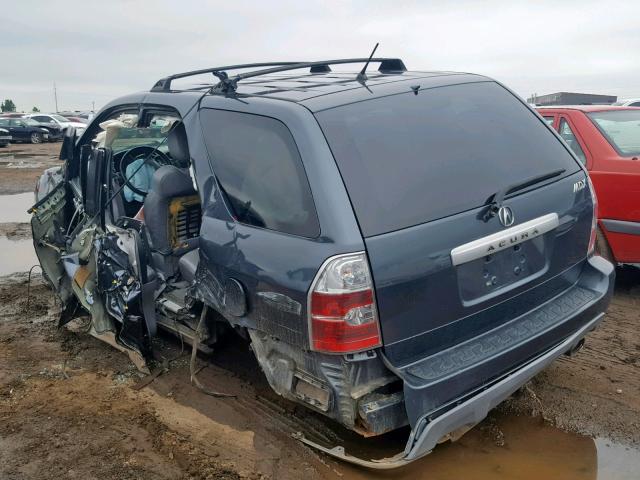 2HNYD18994H511007 - 2004 ACURA MDX TOURIN GRAY photo 3