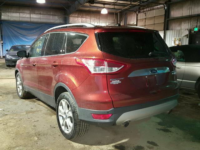 1FMCU0JXXEUA59615 - 2014 FORD ESCAPE TIT ORANGE photo 3