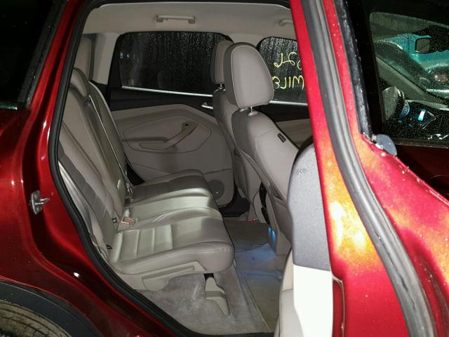 1FMCU0JXXEUA59615 - 2014 FORD ESCAPE TIT ORANGE photo 6