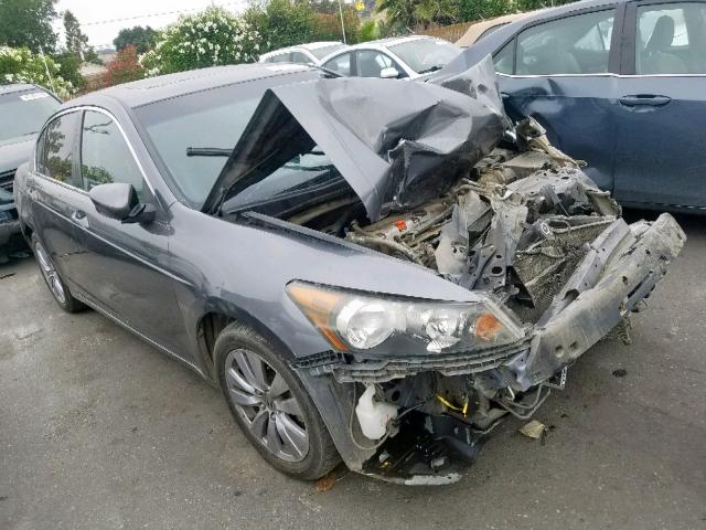 1HGCP2F81BA053189 - 2011 HONDA ACCORD EXL GRAY photo 1