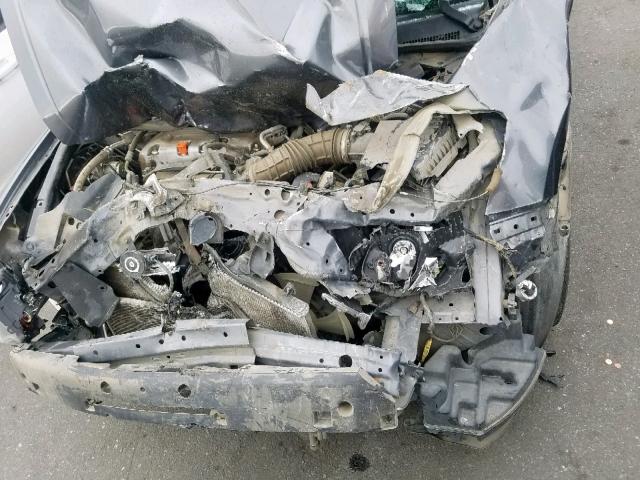 1HGCP2F81BA053189 - 2011 HONDA ACCORD EXL GRAY photo 7