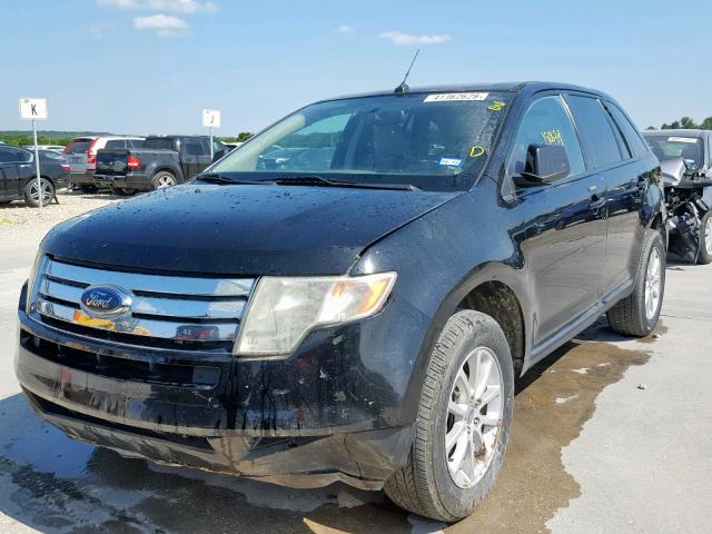 2FMDK39CX7BA88957 - 2007 FORD EDGE SEL P BLACK photo 2