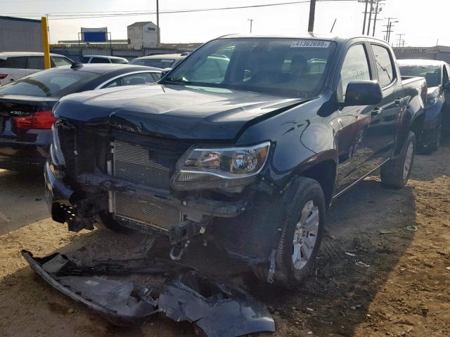 1GCGTCEN2J1101936 - 2018 CHEVROLET COLORADO L BLUE photo 2