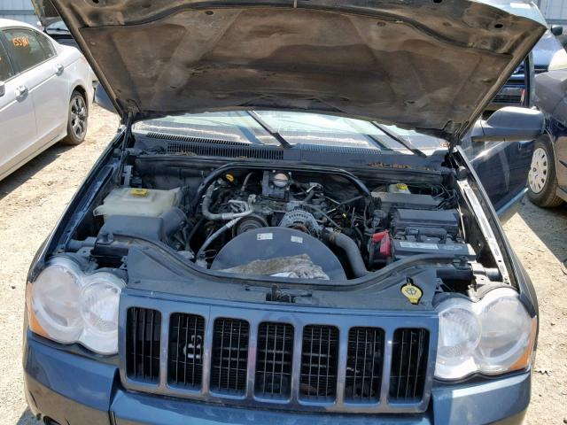 1J8GR48K38C183740 - 2008 JEEP GRAND CHER BLUE photo 7