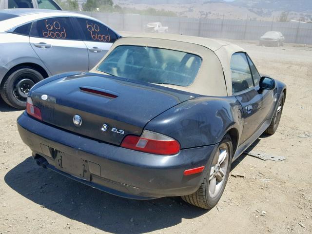 WBACH9349YLF91111 - 2000 BMW Z3 2.3 BLACK photo 4