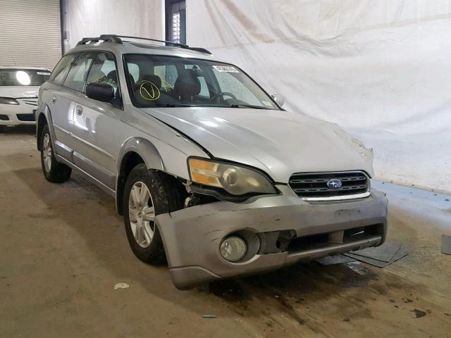 4S4BP62C557371034 - 2005 SUBARU LEGACY OUT SILVER photo 1