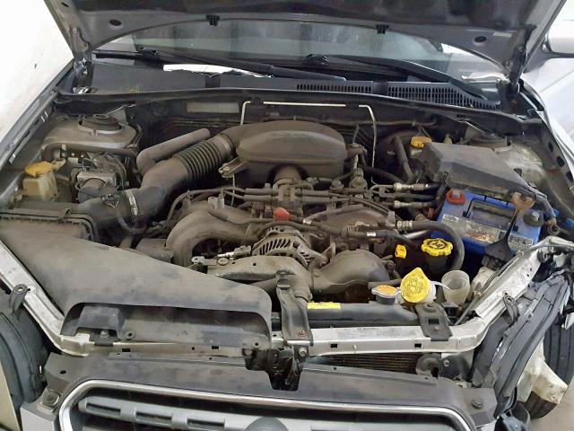 4S4BP62C557371034 - 2005 SUBARU LEGACY OUT SILVER photo 7