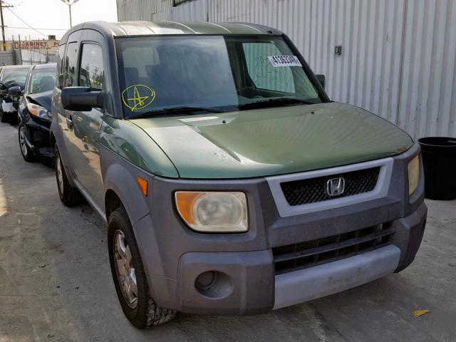 5J6YH28543L034785 - 2003 HONDA ELEMENT EX GREEN photo 1