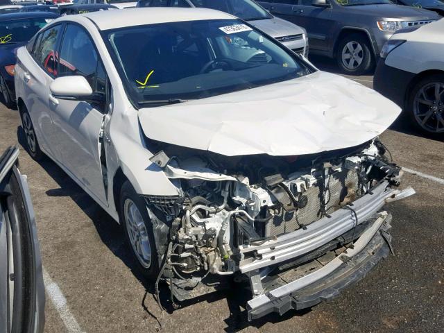 JTDKARFP1J3080536 - 2018 TOYOTA PRIUS PRIM 白色 照片 1