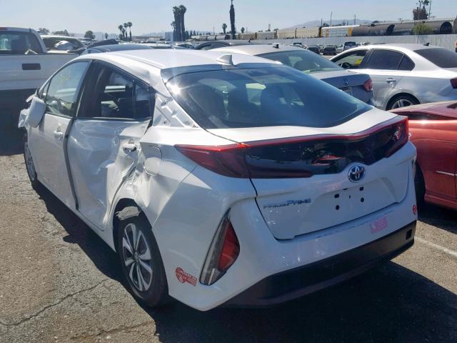 JTDKARFP1J3080536 - 2018 TOYOTA PRIUS PRIM 白色 照片 3