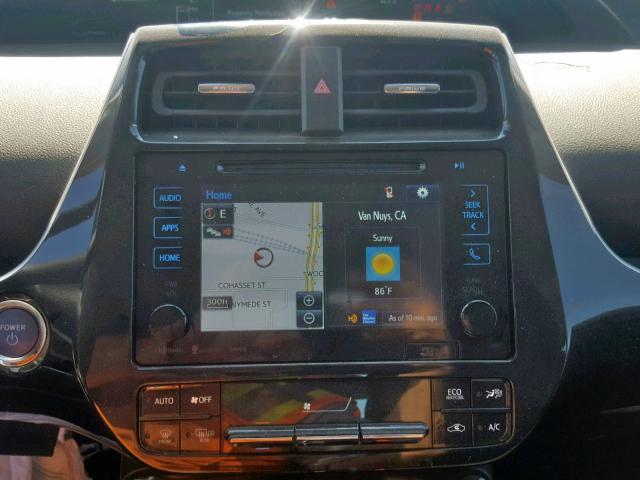 JTDKARFP1J3080536 - 2018 TOYOTA PRIUS PRIM 白色 照片 9