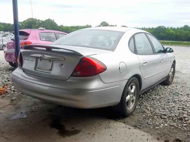 1FAFP55S43A276764 - 2003 FORD TAURUS SES SILVER photo 4