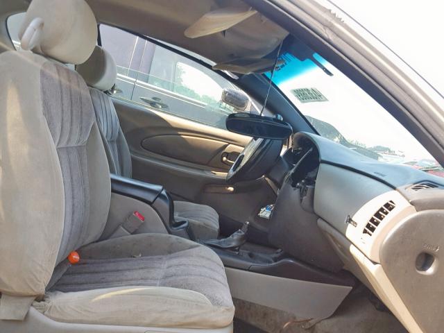 2G1WW12E349241529 - 2004 CHEVROLET MONTE CARL ვერცხლისფერი ფოტო 5
