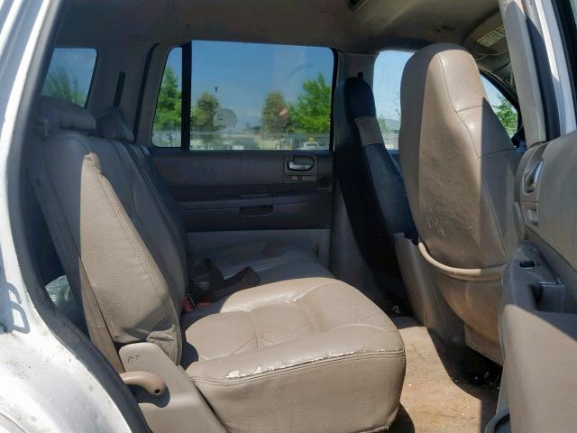 1D4HS58N13F564173 - 2003 DODGE DURANGO SL WHITE photo 6